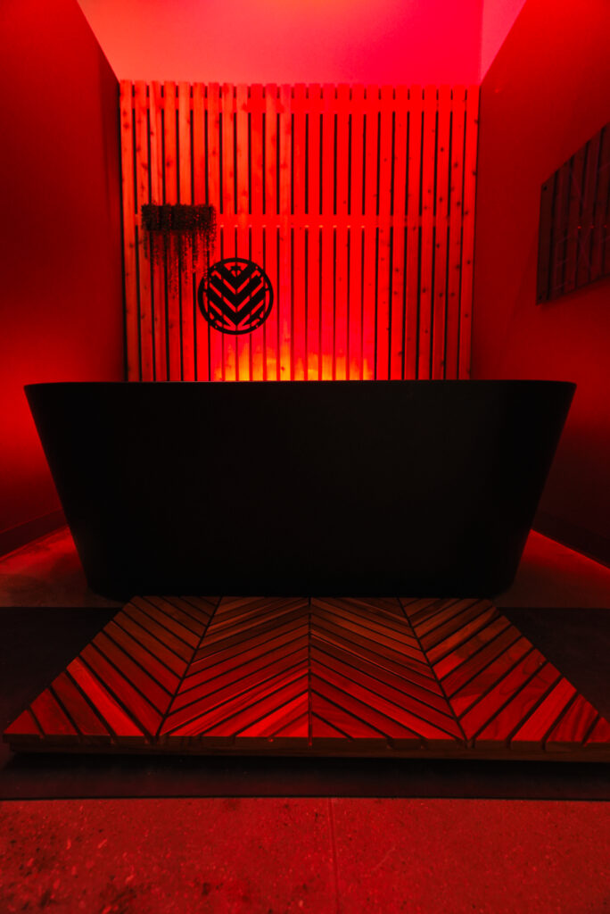 sauna
cold plunge
self care